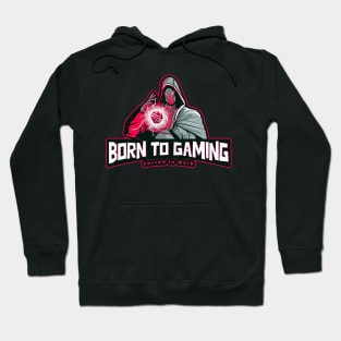 Born to Gaming Forced to Work funny gaming Hoodie